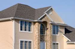 Asphalt Shingles on a House