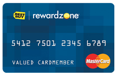 Best Buy Reward Zone Credit Card
