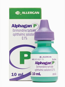 Alphagan eye drops
