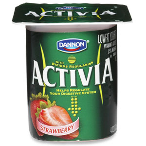 Dannon Activia yogurt Dannon Activia yogurt