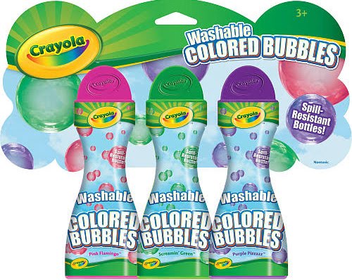 Crayola colored bubbles Crayola colored bubbles