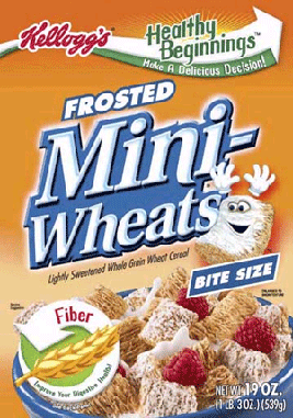 Kellog's Frosted Mini-Wheats Kellog's Frosted Mini-Wheats