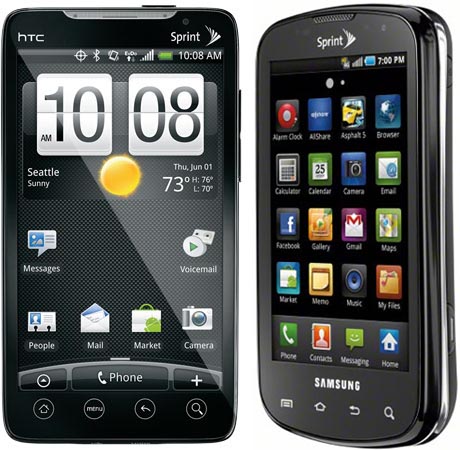 Sprint Evo & Epic